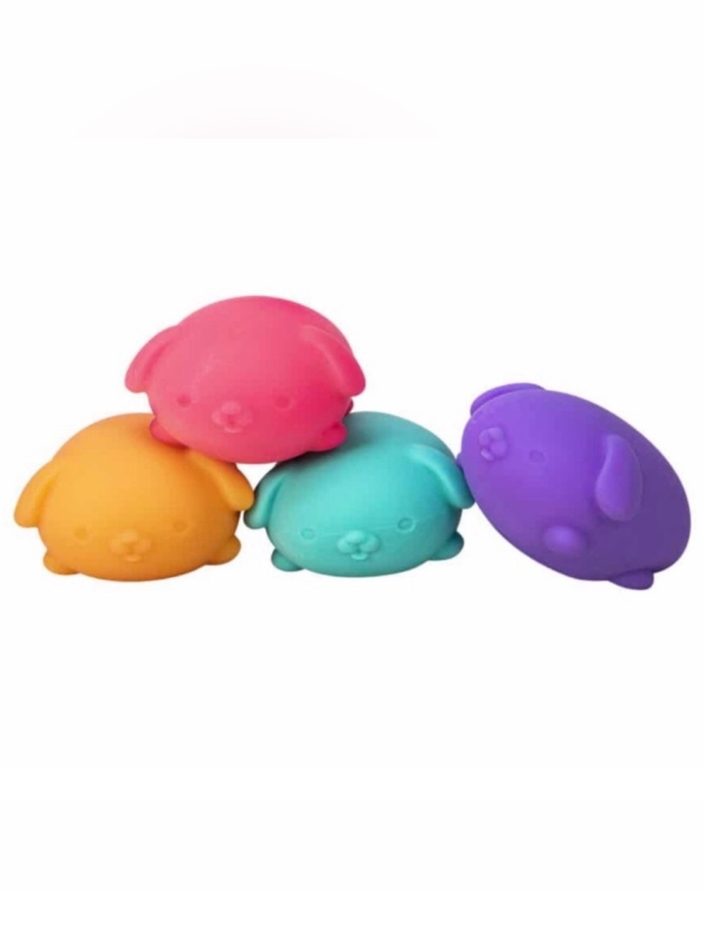 Authentic NEEDOH  “Funky Pup” Orange 🧡Soft Squishy Sensory Toy VIRAL New - Picture 3 of 11